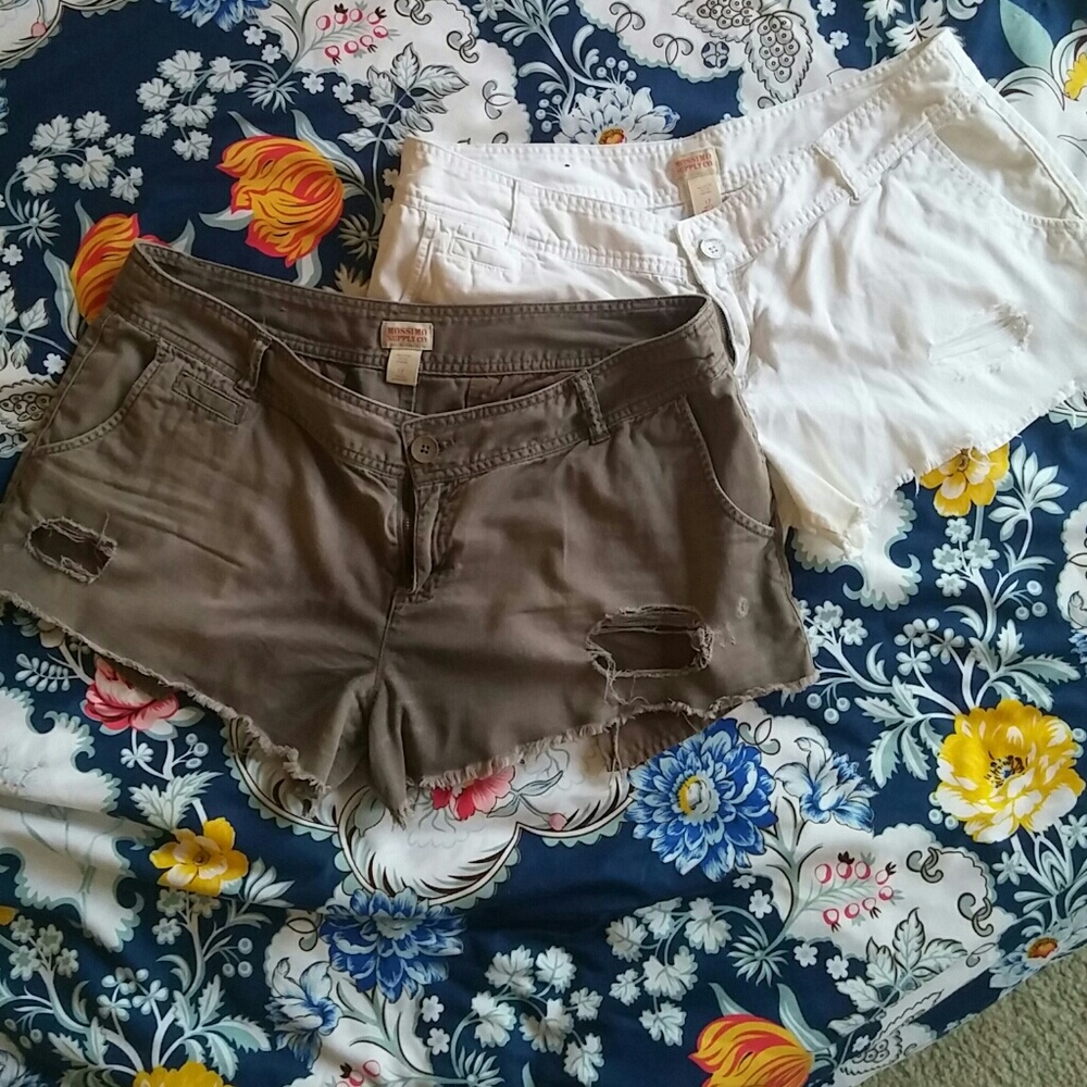 Bundle of distressed shorts